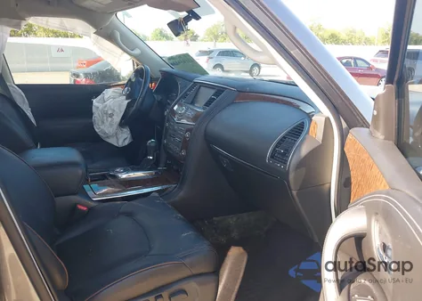 2019 Nissan Armada Platinum из США, поврежденный, VIN JN8AY2NF9K9350266